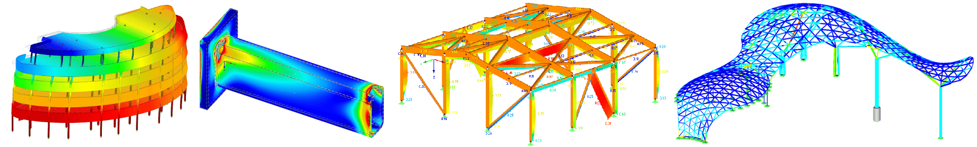 Dlubal structural Engineering models