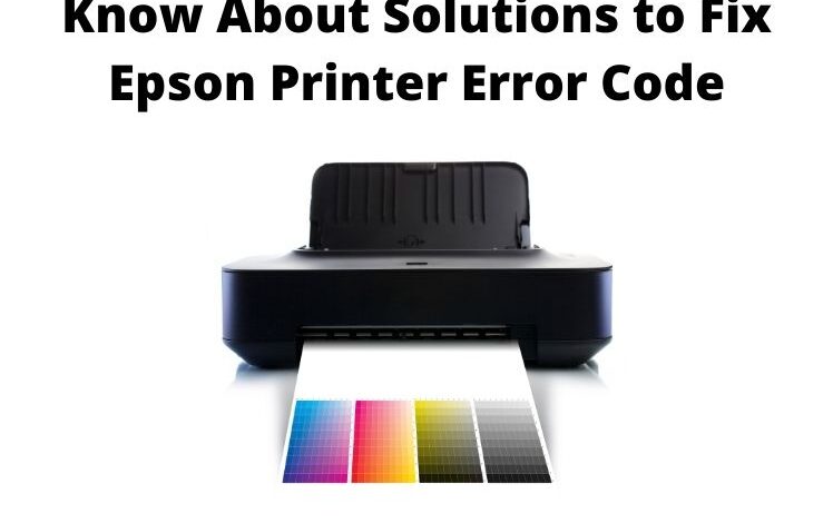 Epson Printer Error